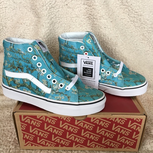 NWT Vans X Van Gogh Sk8-Hi Shoes W 5.5, M 4 - Picture 5 of 8
